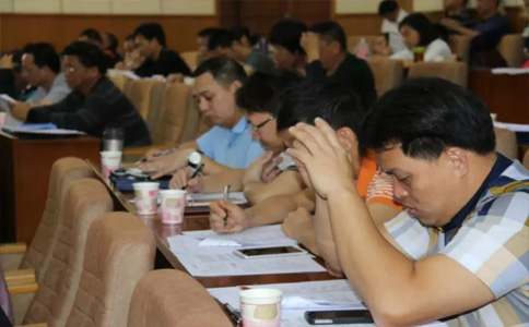 消防工程师公开课现场
